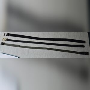 Set Of 3 Belts..approx 42"
